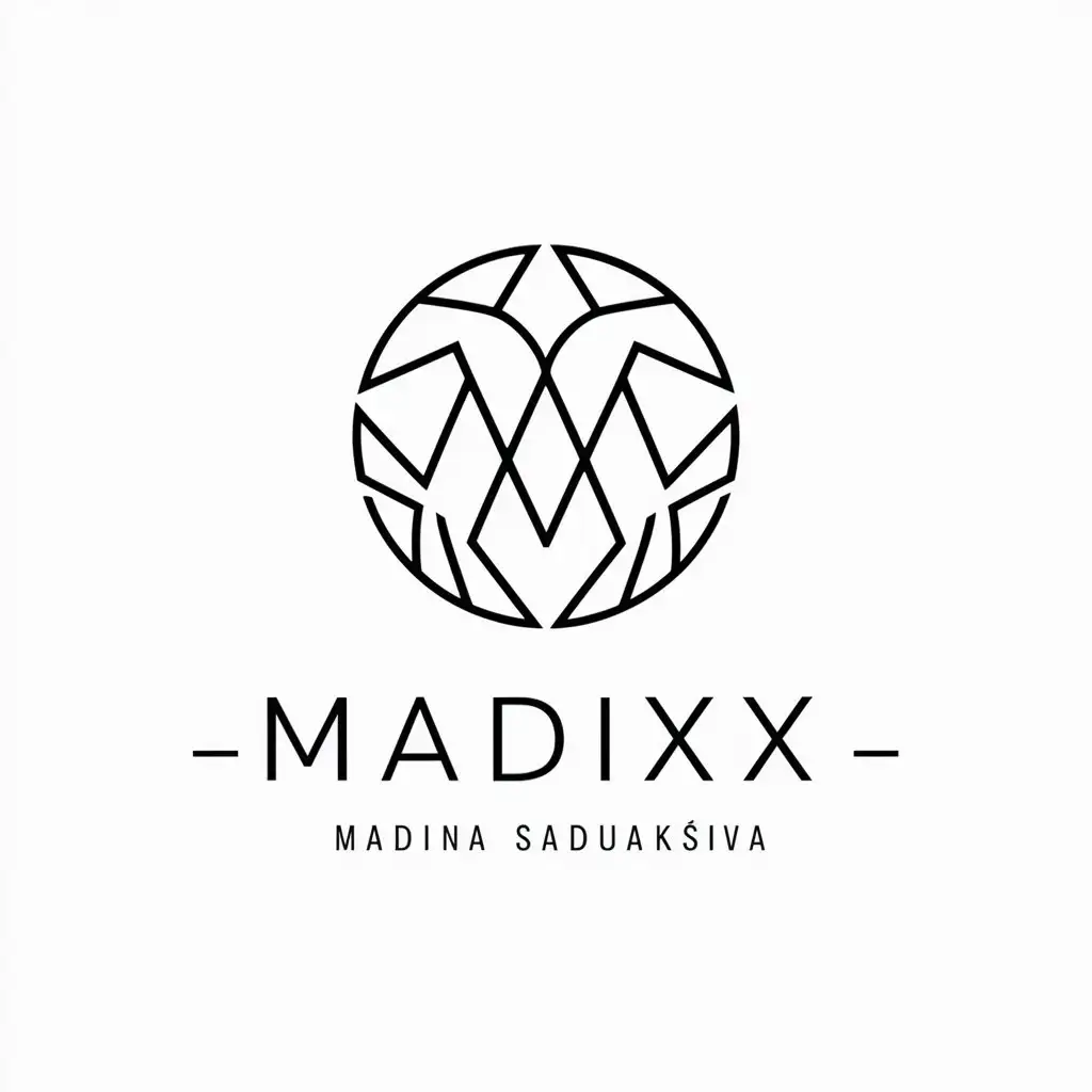 LOGO-Design-For-Madixx-Elegant-Vector-Logo-with-Madina-Saduakasova