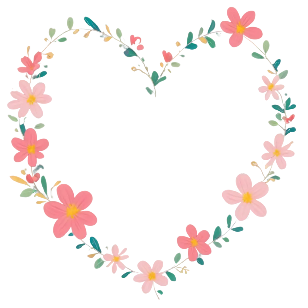 Beautiful-Heart-with-Flower-PNG-Image-Delicate-Floral-Design