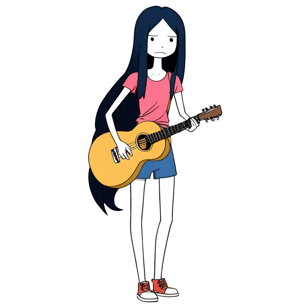 Marceline-in-Adventure-Time-PNG-Image-HighQuality-and-Versatile-for-Various-Uses