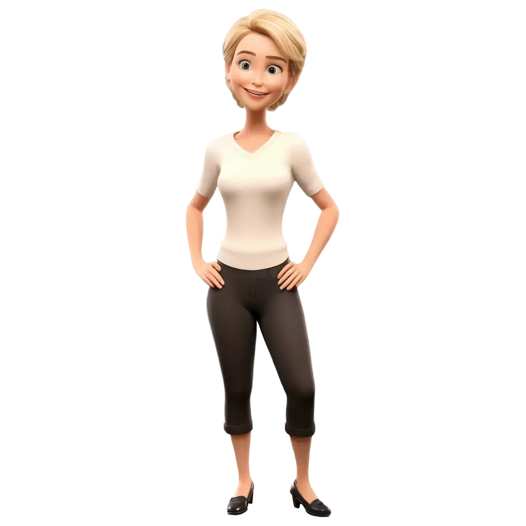 Animated-PNG-of-Blonde-Woman-with-Old-Short-Hair-Art-Prompt-Engineers-Creation