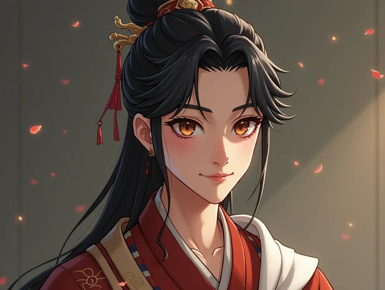 A young and charming Xianxia cultivator with a handsome face