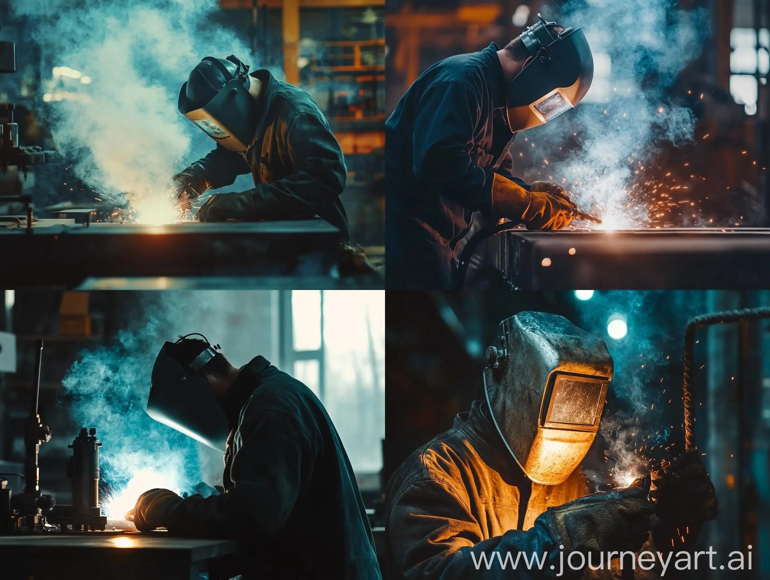 Male-Welder-in-Metallurgical-Workshop-Welding-Metal-with-Protective-Workwear