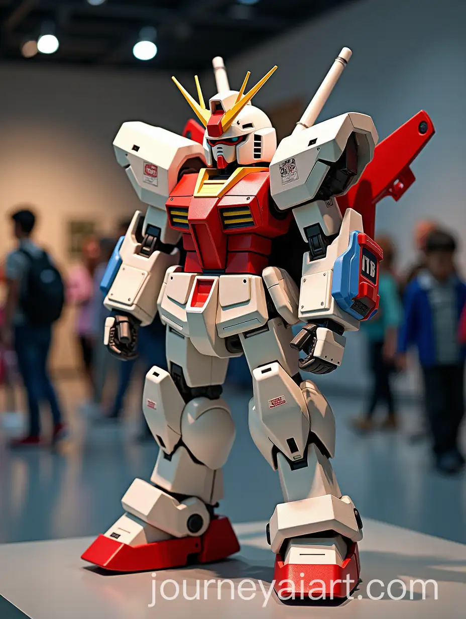 Interactive-Gundam-Head-Installation-for-Childrens-Exhibition