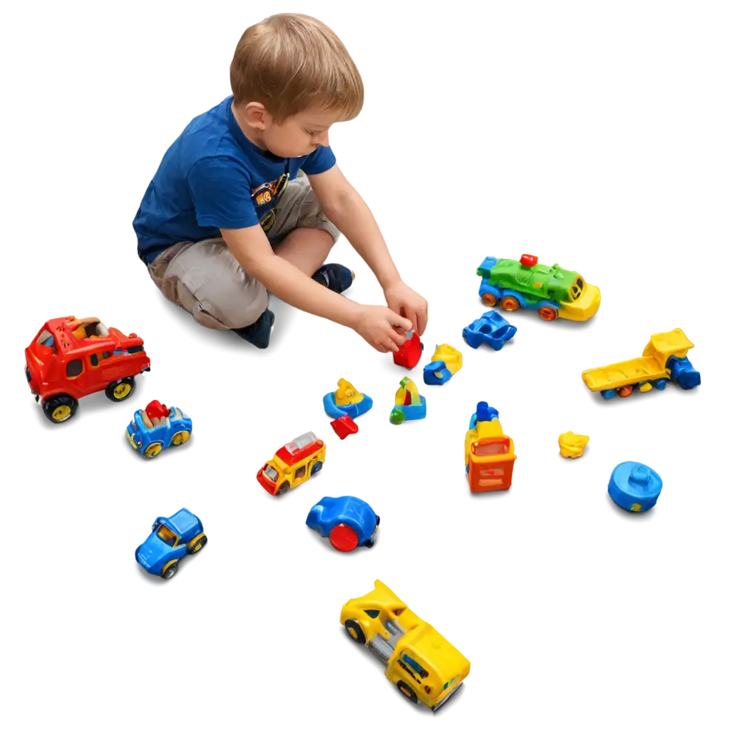 HighQuality-PNG-Image-Little-Boy-Playing-with-Toys-from-Above