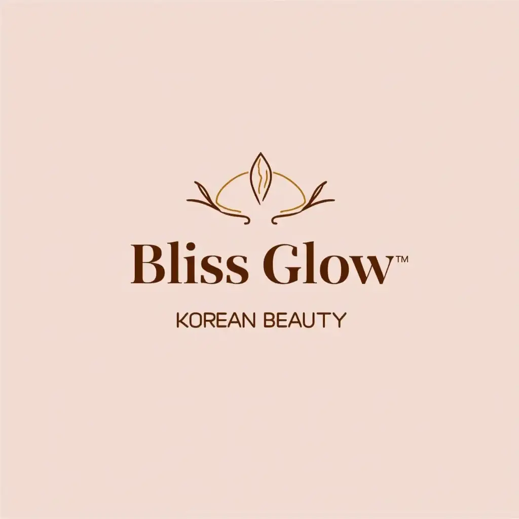 Make me a logo with the name Bliss Glow Korean Beauty