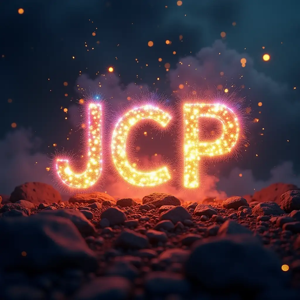 Colorful-JCP-Logo-with-Fireworks-and-Glowing-Sparks