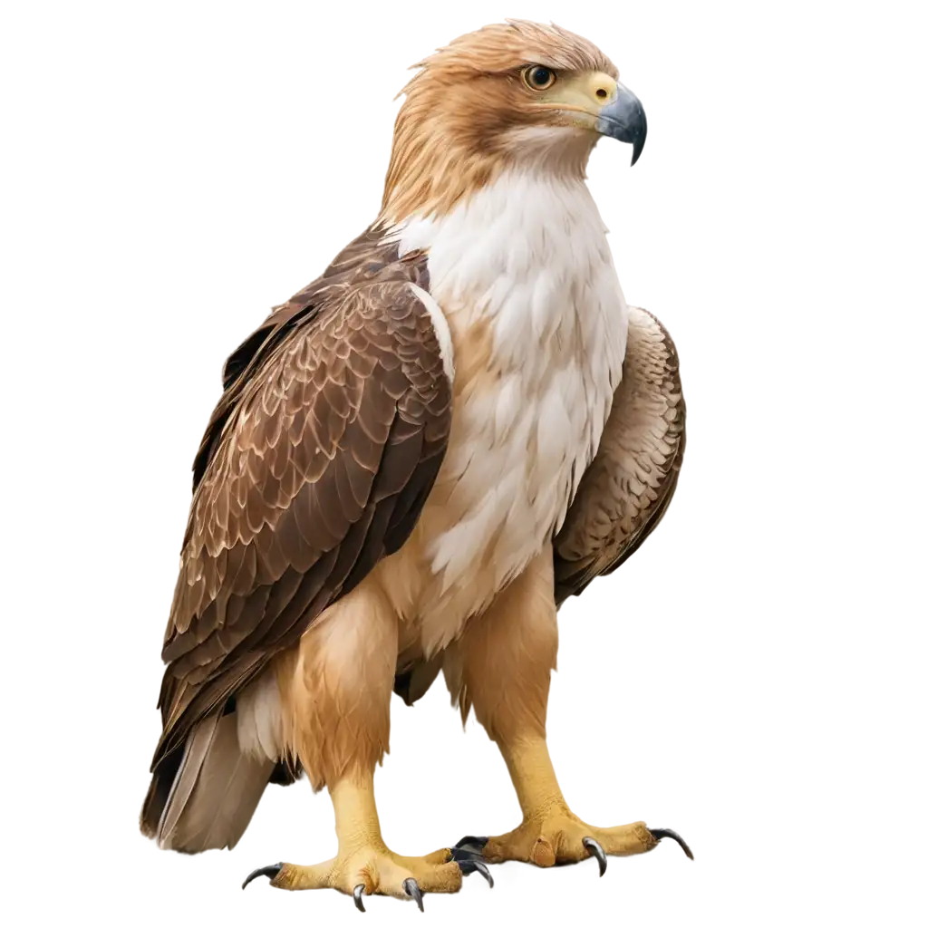 HighResolution-PNG-of-Philippine-Eagle-Majestic-Bird-of-Prey-in-Stunning-Clarity