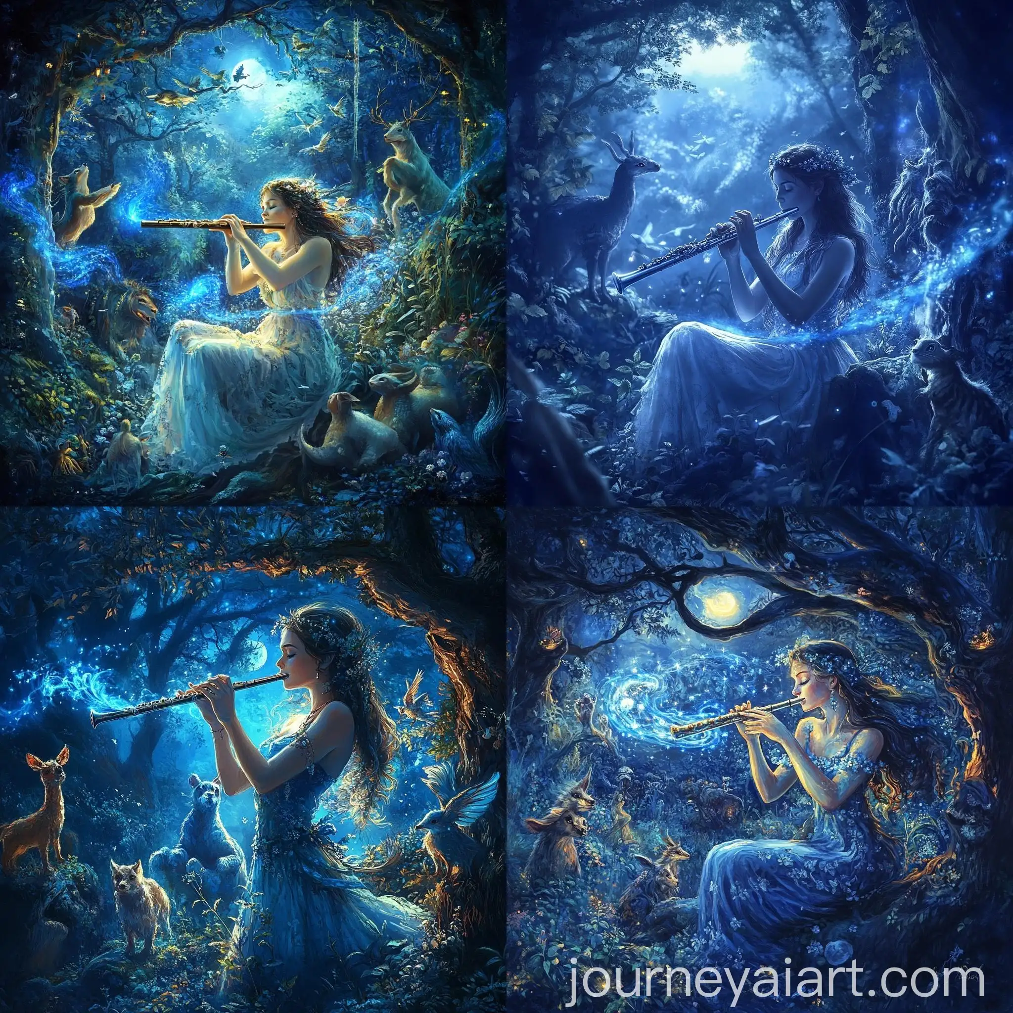 Enchanted-Forest-Serenade-with-Mythical-Creatures-and-Melodies