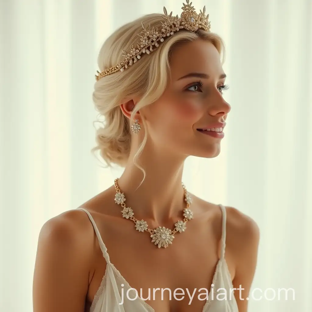 Elegant-Young-Mermaid-with-Royal-Accessories-in-Bright-Background