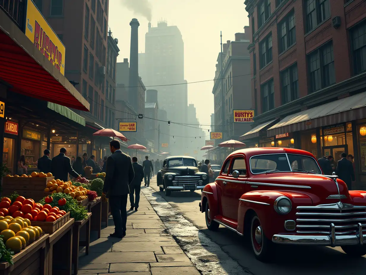 Bustling-1920s-New-York-Bazaar-with-Vintage-Cars-and-Beer-Factory