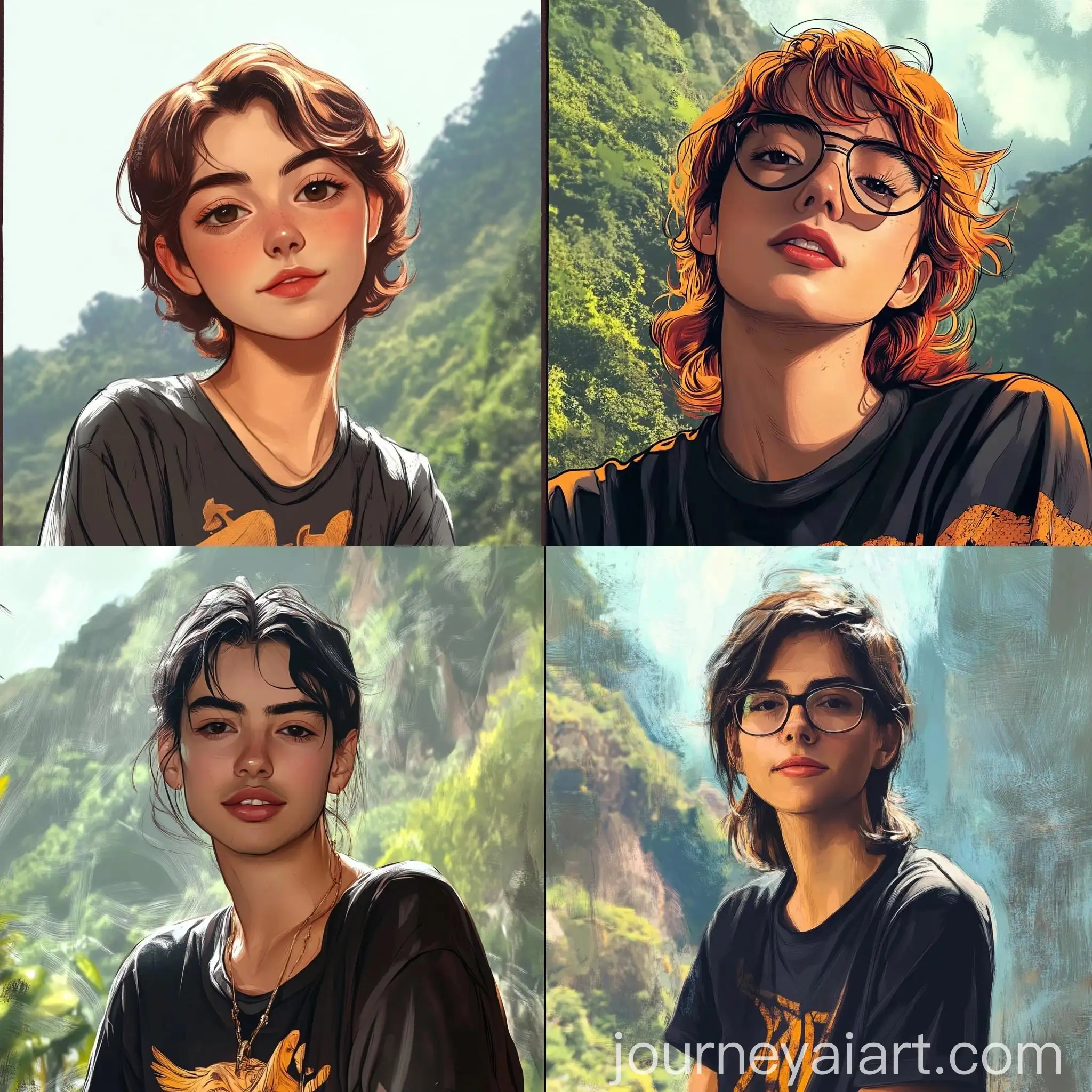 Comic-Style-Portrait-of-a-Journey