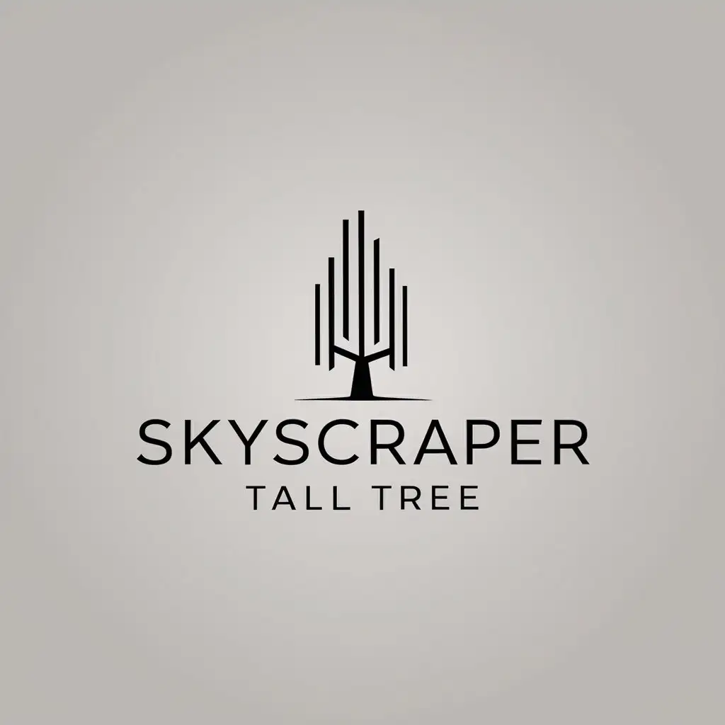 LOGO-Design-for-Skyscraper-Tall-Tree-Minimalistic-Tree-Symbol-with-Clear-Background-for-Advertising-Industry