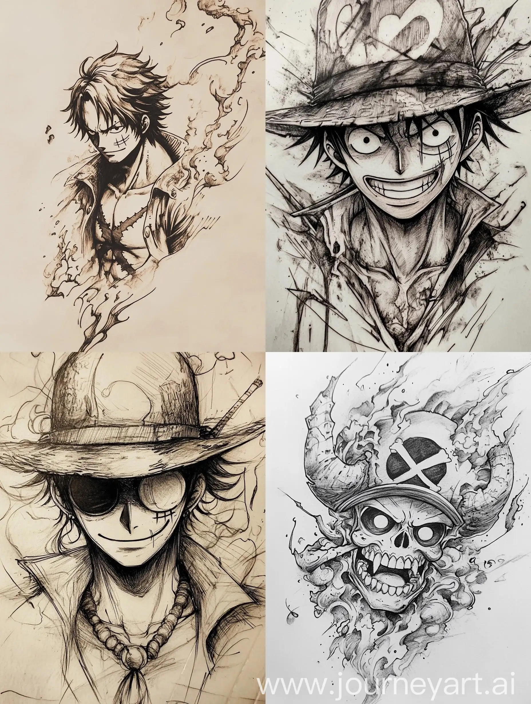 Sketch-of-a-One-Piece-Anime-Tattoo-Version-61