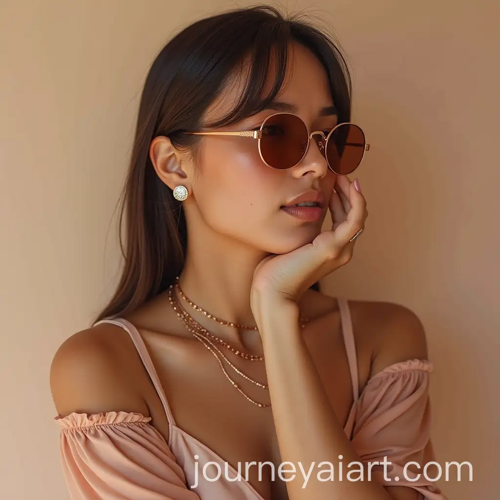 Elegant-Rose-Gold-Women-Fashion-Portrait-with-Soft-Glamour