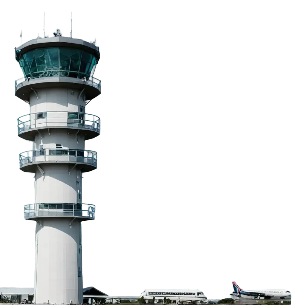 HighQuality-PNG-Image-of-an-Air-Traffic-Control-Tower-Enhancing-Visibility-and-Detail