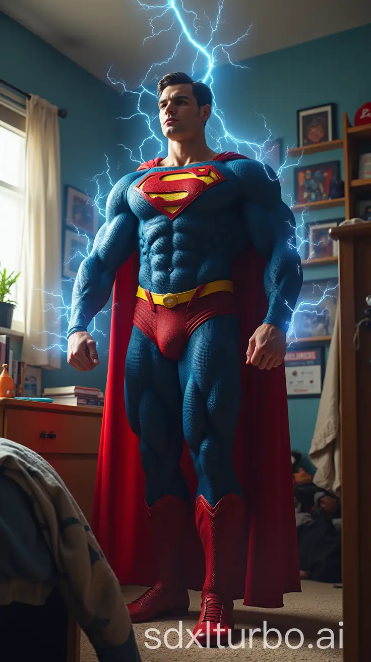 Young-Bodybuilders-Transforming-into-Superheroes-in-Dorm-Room