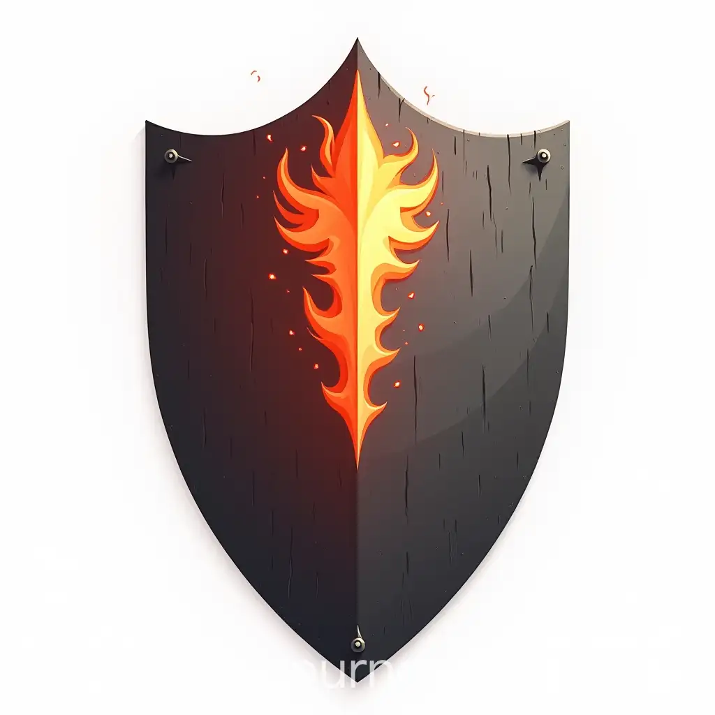 Shield-Design-with-Arrow-Resistance-and-FlamingAI-Art-Prompt-Expansion-Back-on-White-Background