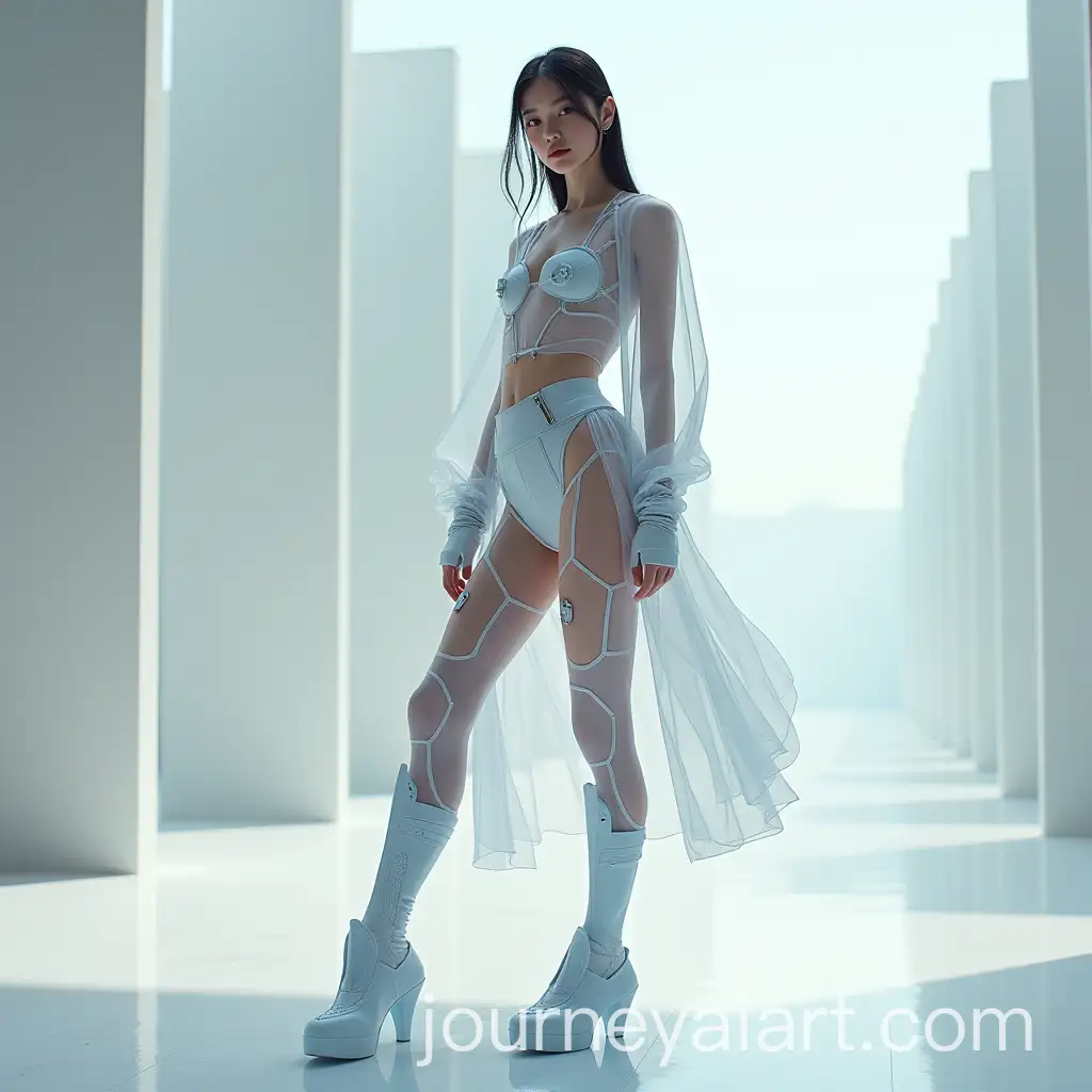 Futuristic-Digital-Fashion-Editorial-with-Hyperrealistic-Female-Model-in-3D-CLO-Design