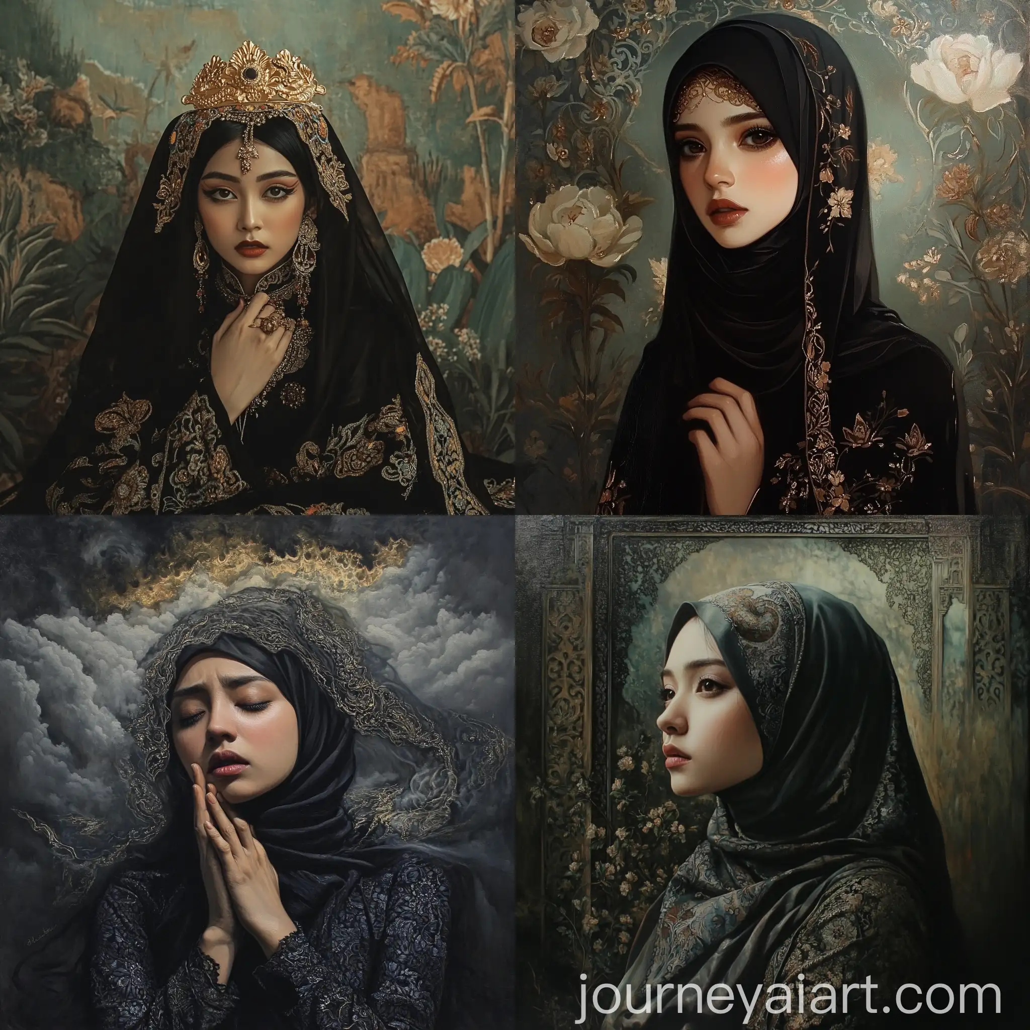 Black-Cat-with-Wings-Hidayatul-Mubtadiin-Fantasy-Art