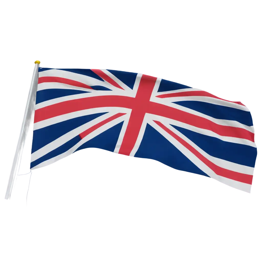 a British flag