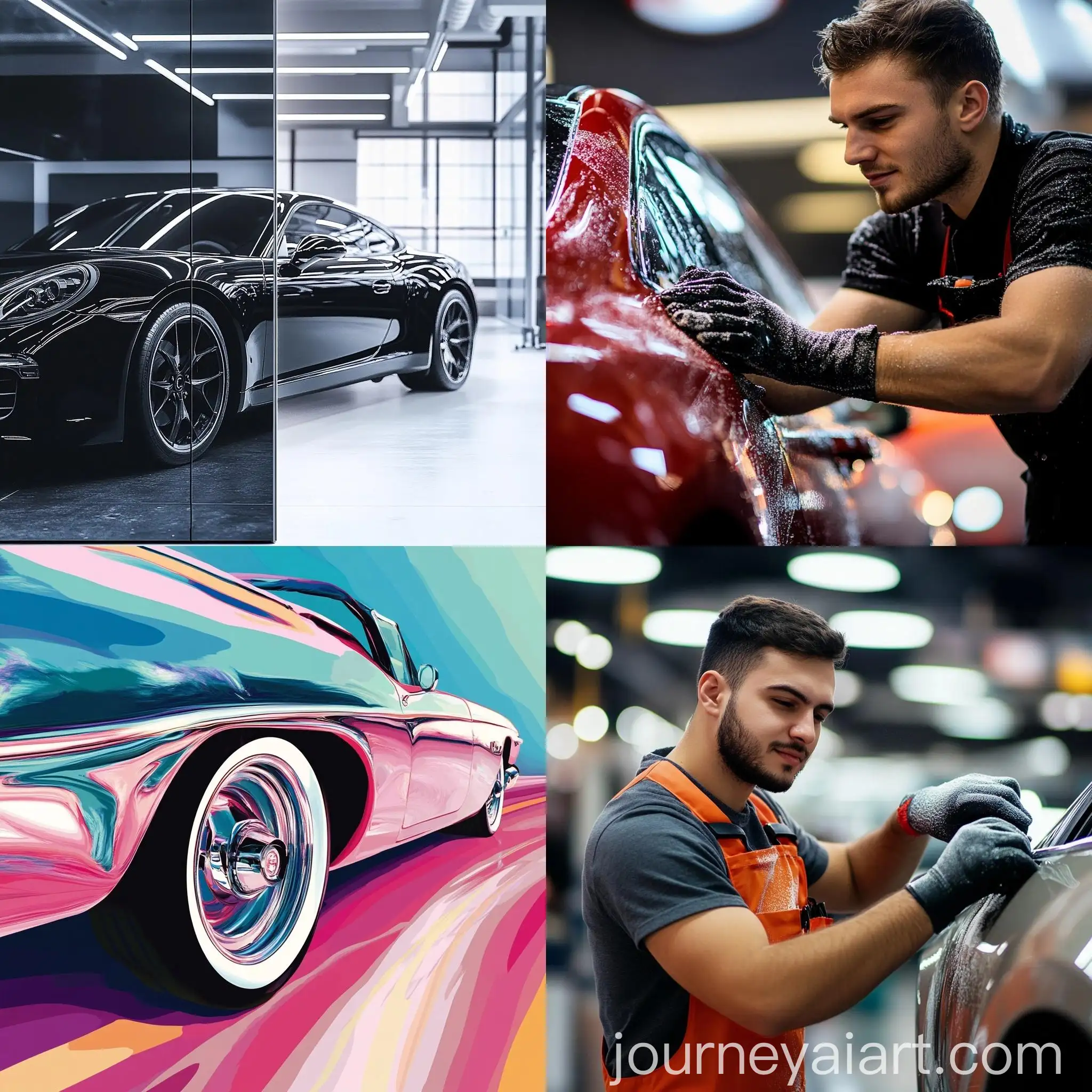 Creative-Car-Polishing-Design-Stylish-Promotion-Booklet-for-Car-Enthusiasts