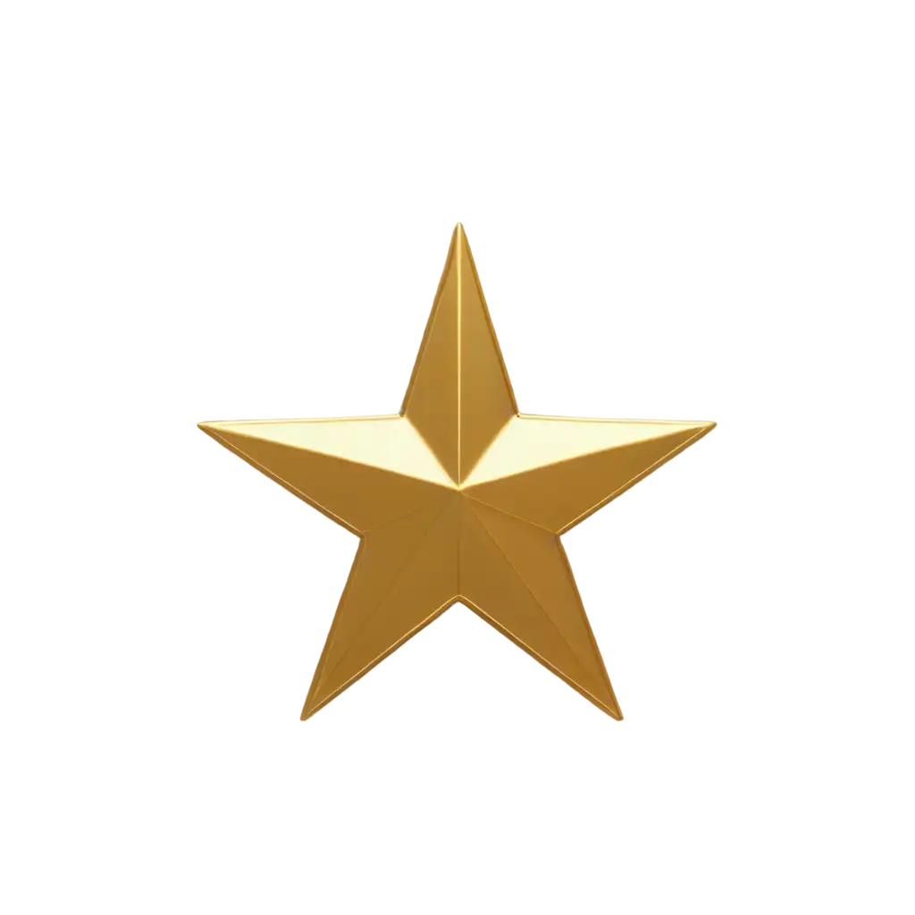 Shiny-Golden-Metallic-Star-PNG-Image-for-HighQuality-Graphics-and-Design