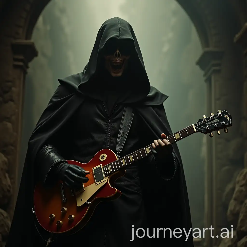 Nazgul-Playing-Guitar-in-Dark-Fantasy-80s-Cinematic-Style