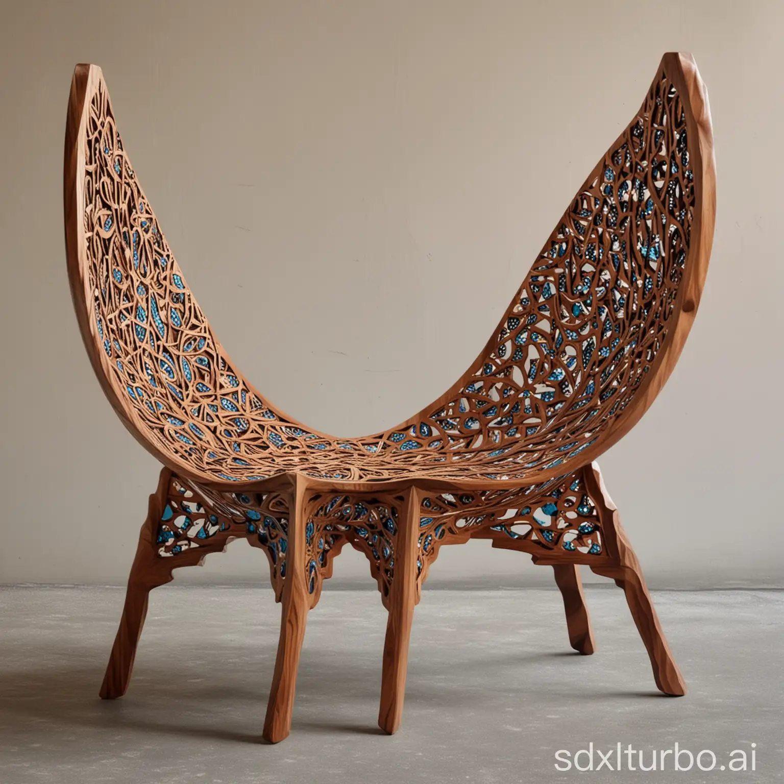 Design furniture inspired by Iranian patterns, forms and symbols.