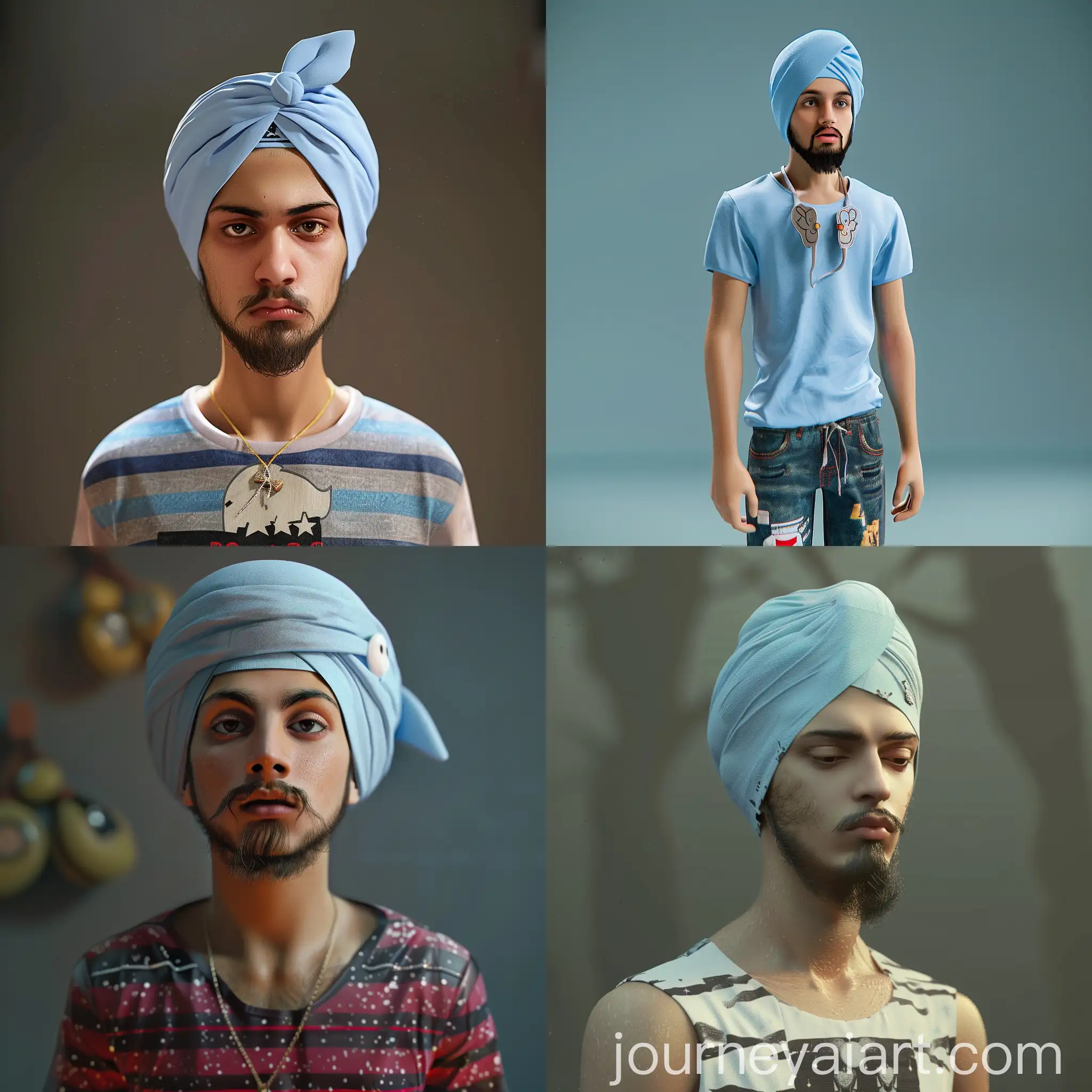 Colorful-4D-Character-Creation