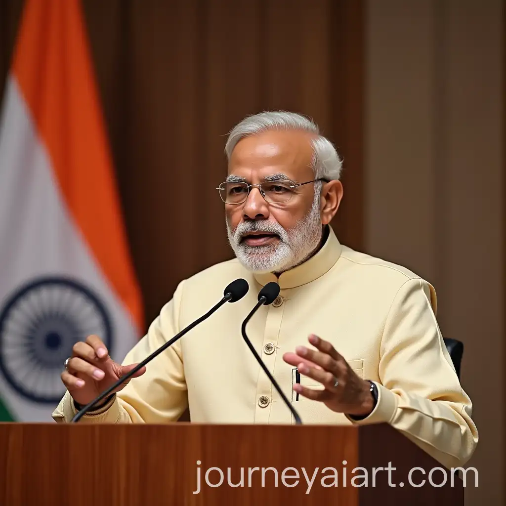 Prime-Minister-Modi-Delivering-a-Speech-at-Public-Event