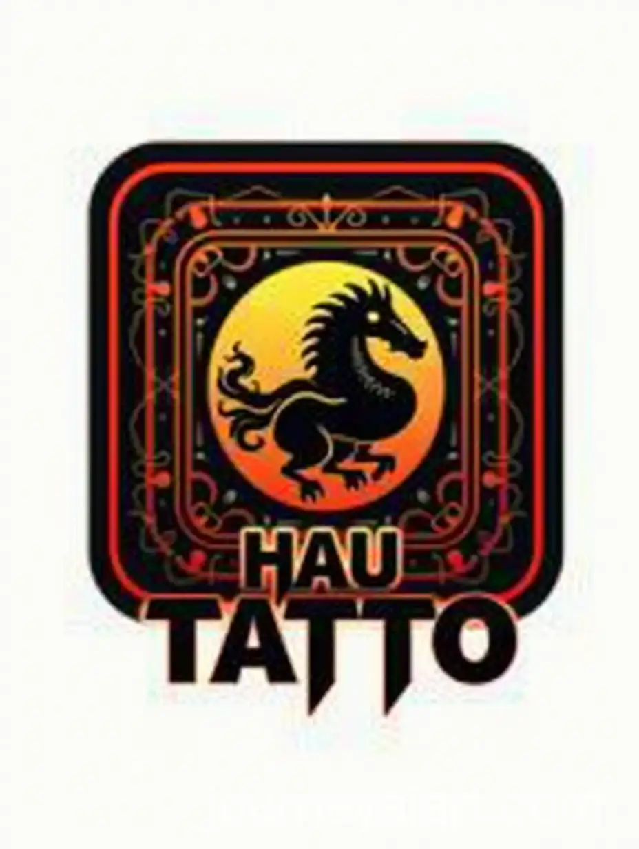 Bold-Tattoo-Logo-with-Strong-Colors-and-Modern-Design