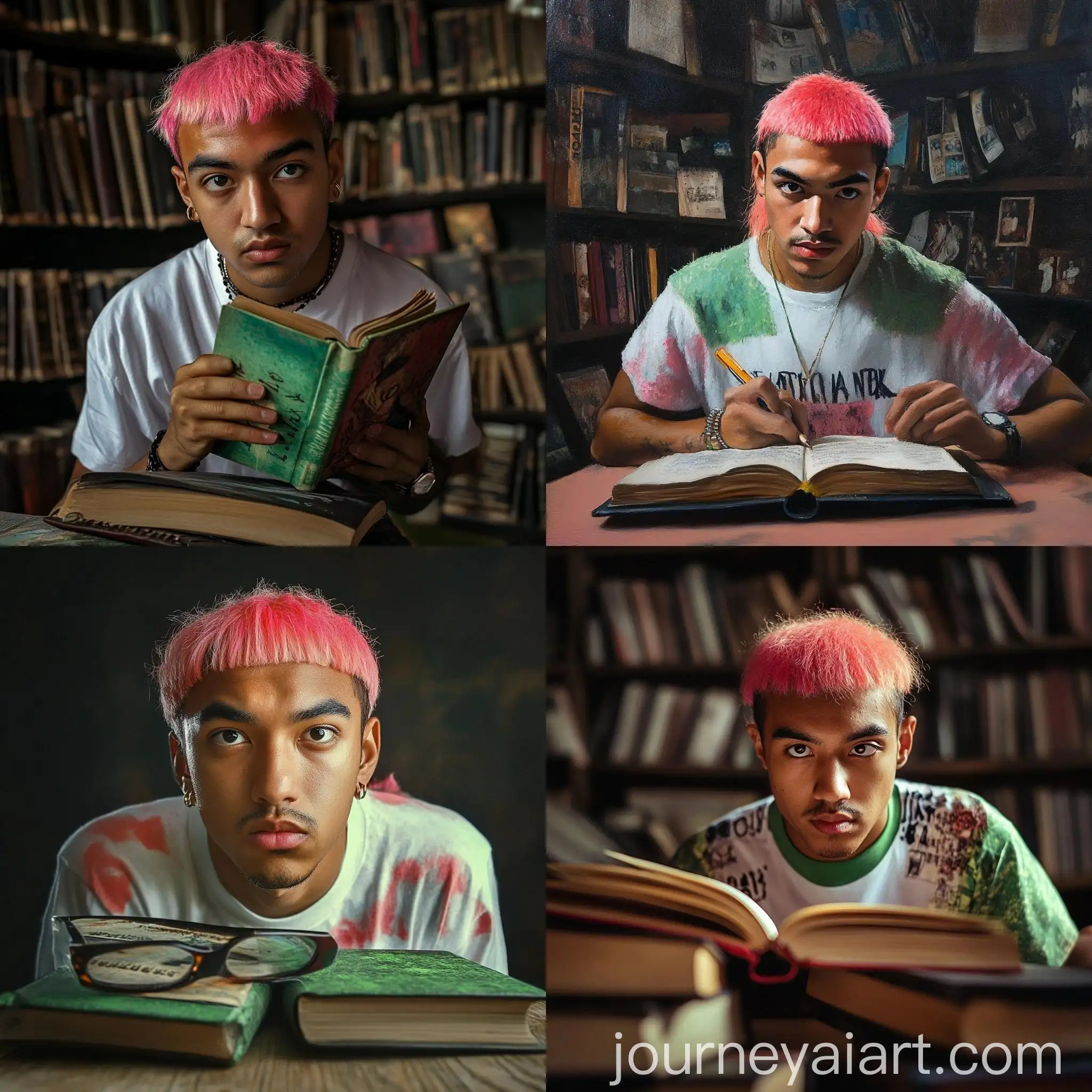 Modern-Schoolboy-Learning-English-Words