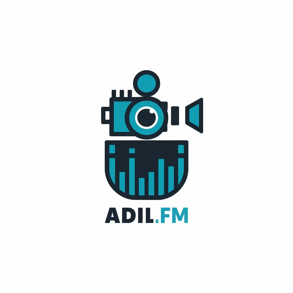 LOGO-Design-for-AdilFm-Vector-Design-with-Digital-Creator-Theme-for-Media-Industry