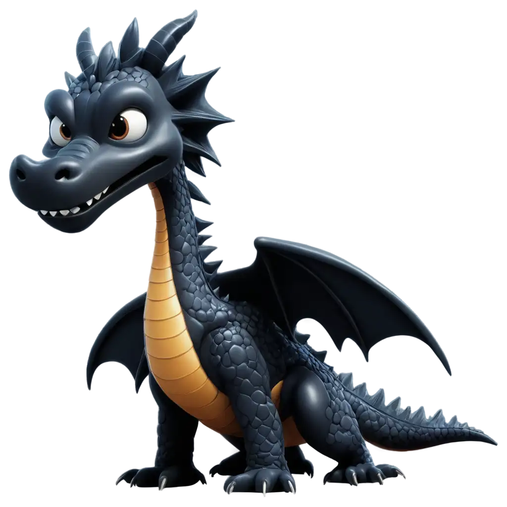 Cartoon-Black-Dragon-PNG-Image-HighQuality-Transparent-Fantasy-Artwork