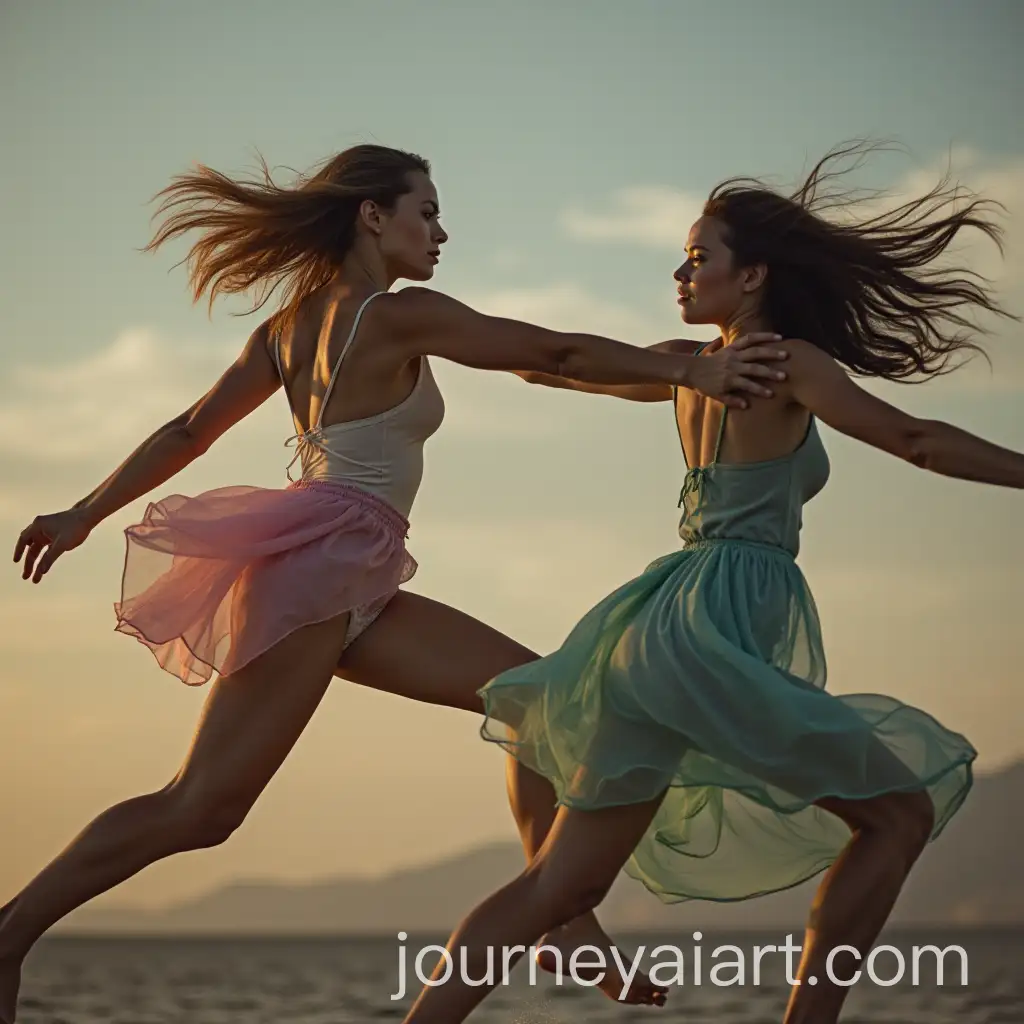 Woman-Struggling-to-Choose-Pulled-in-Opposite-Directions