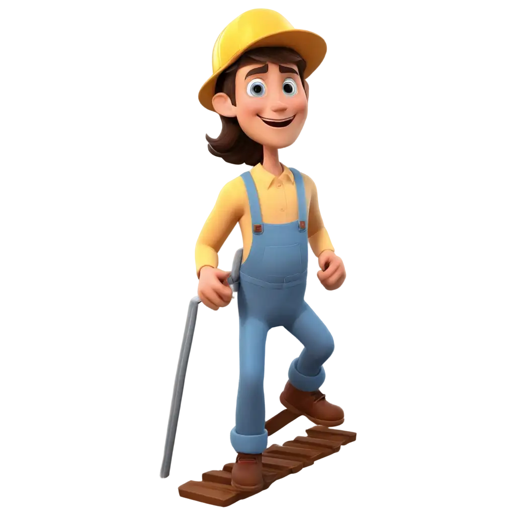 Happy-Ladder-Man-3D-Cartoon-PNG-Vibrant-and-Playful-Character-Design-for-Creative-Projects