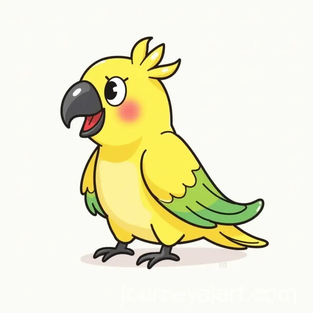 ColorAI-Art-Prompt-Expansionful-Parrot-Perched-on-a-Banana-in-Vibrant-Jungle-Setting