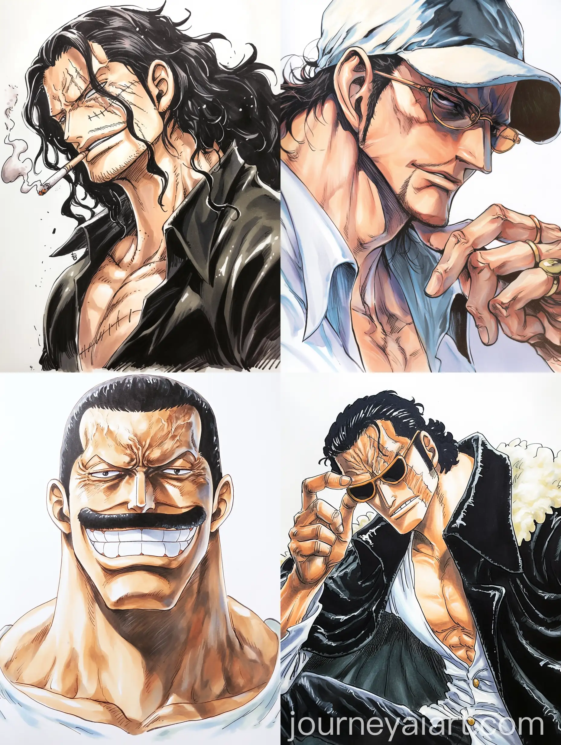 Manga-Character-Portrait-in-Copic-Marker-Style