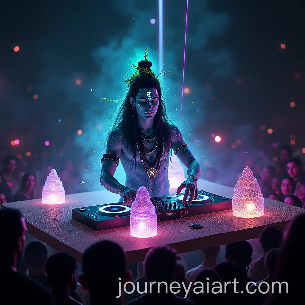 Lord-Shiva-DJing-on-Floating-Deck-withAI-Image-Prompt-Expansion-Pulsating-Lingams-and-Cosmic-Damaru