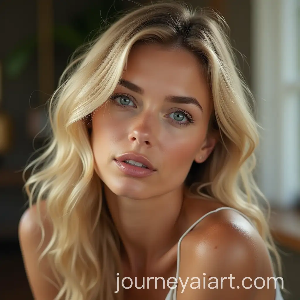 Blond-Woman-with-AI-Features-in-a-Creative-Portrait