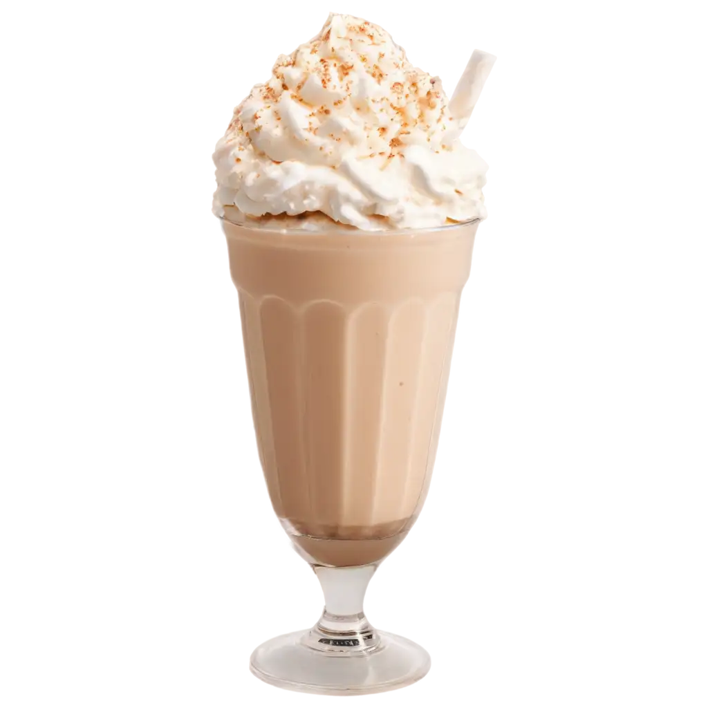 Delicious-Glass-of-Milkshake-with-Ice-Cream-Topping-HighQuality-PNG-for-Enhanced-Visual-Appeal