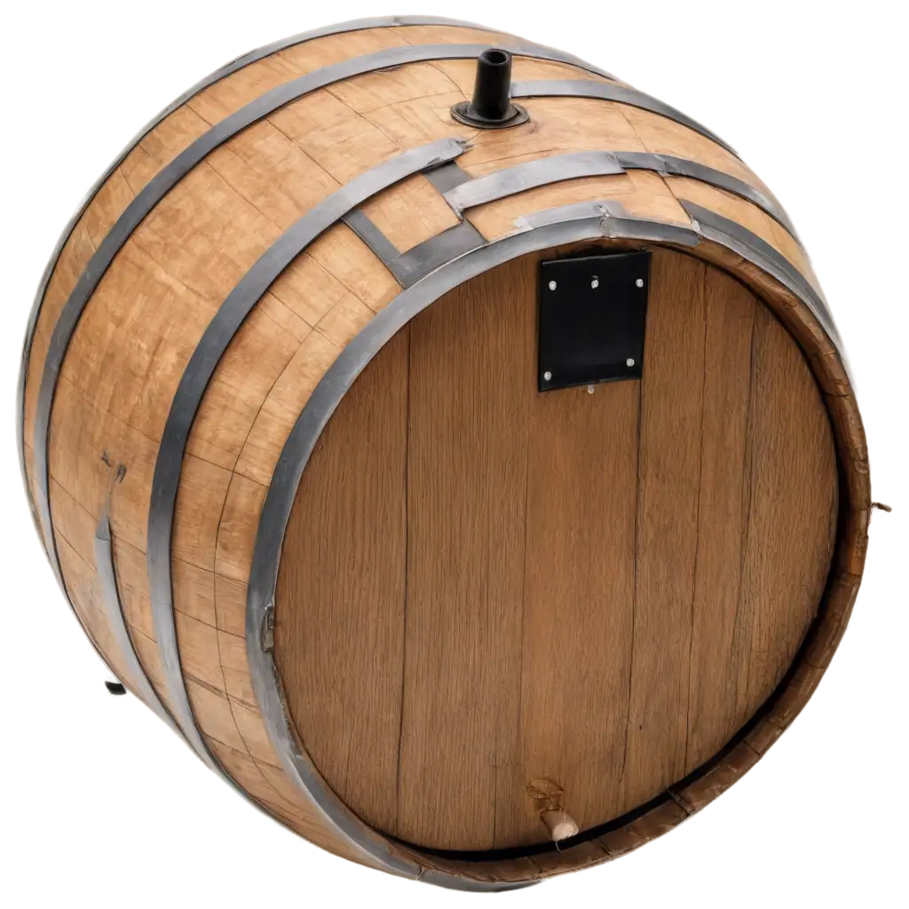 HighQuality-PNG-Image-of-a-Barrel-Seen-from-Above-Detailed-and-Crisp-Visual-Representation