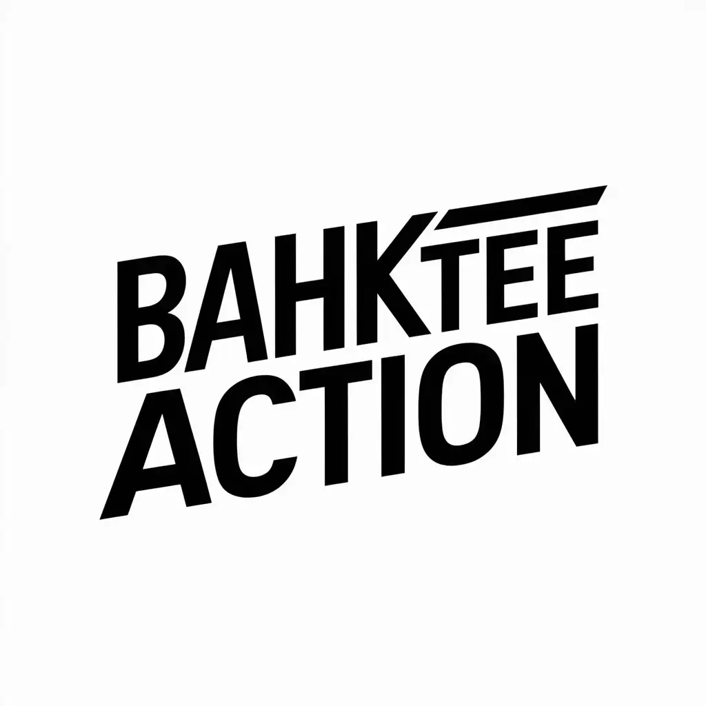 LOGO-Design-For-Bahktee-Action-Clean-and-Modern-Letters-for-Versatile-Use