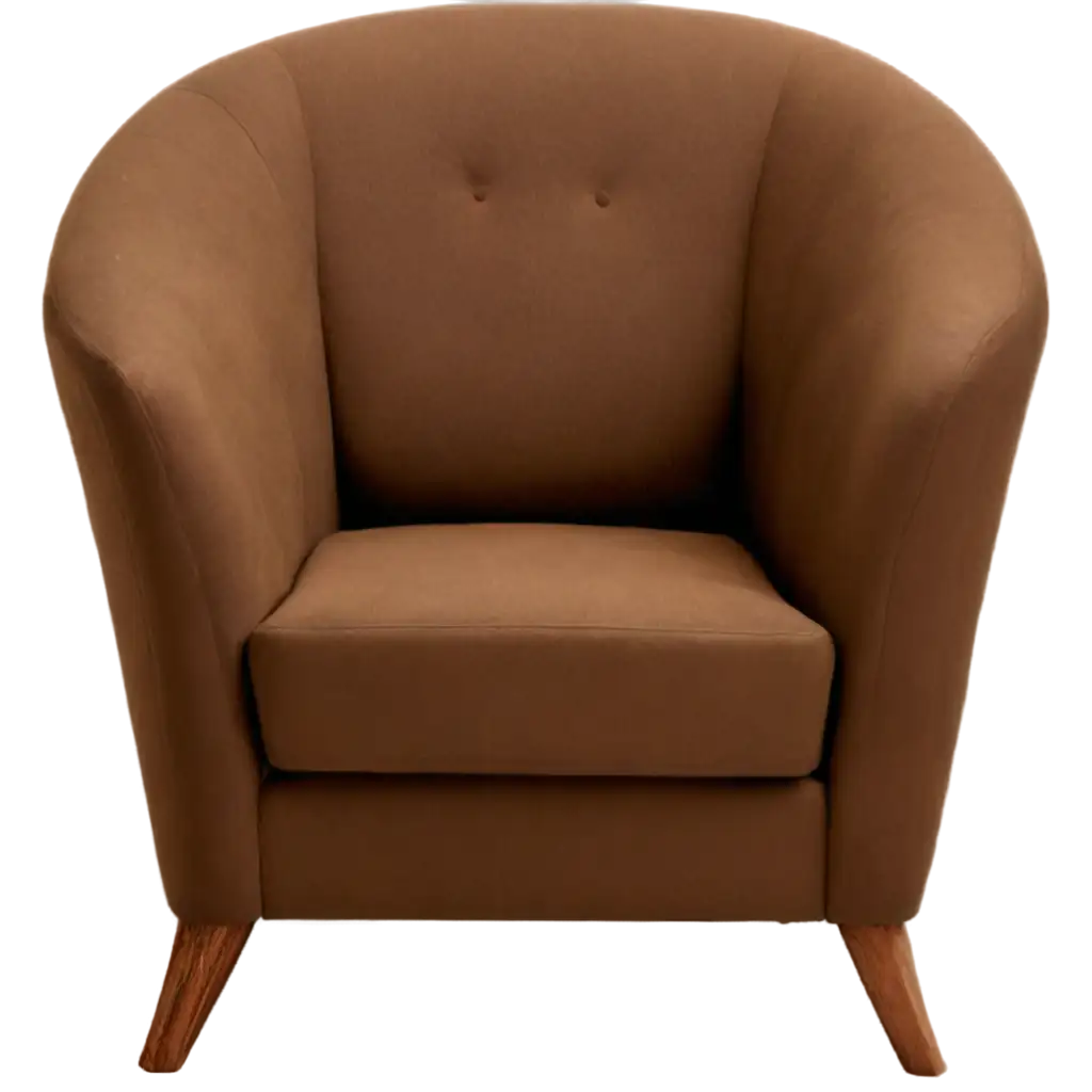 Brown-Chair-Sofa-PNG-Image-for-Modern-Interior-Design-and-Digital-Projects