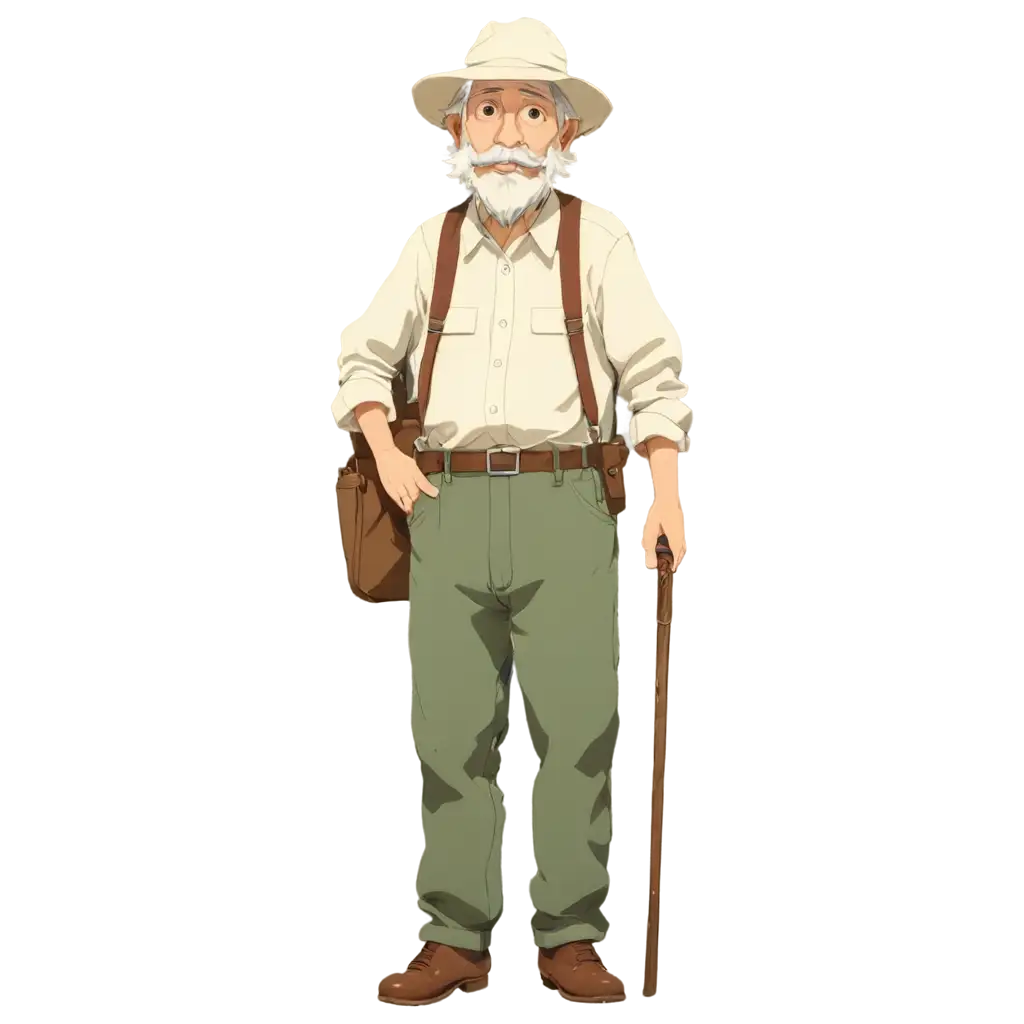 Studio-Ghibli-Style-Farmer-Old-Male-PNG-Image-Serene-Illustration-of-Rural-Wisdom