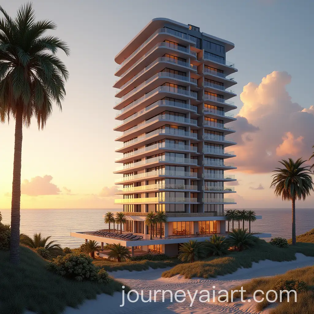 Luxury-40Floor-Condo-Overlooking-Ocean-at-Sunset