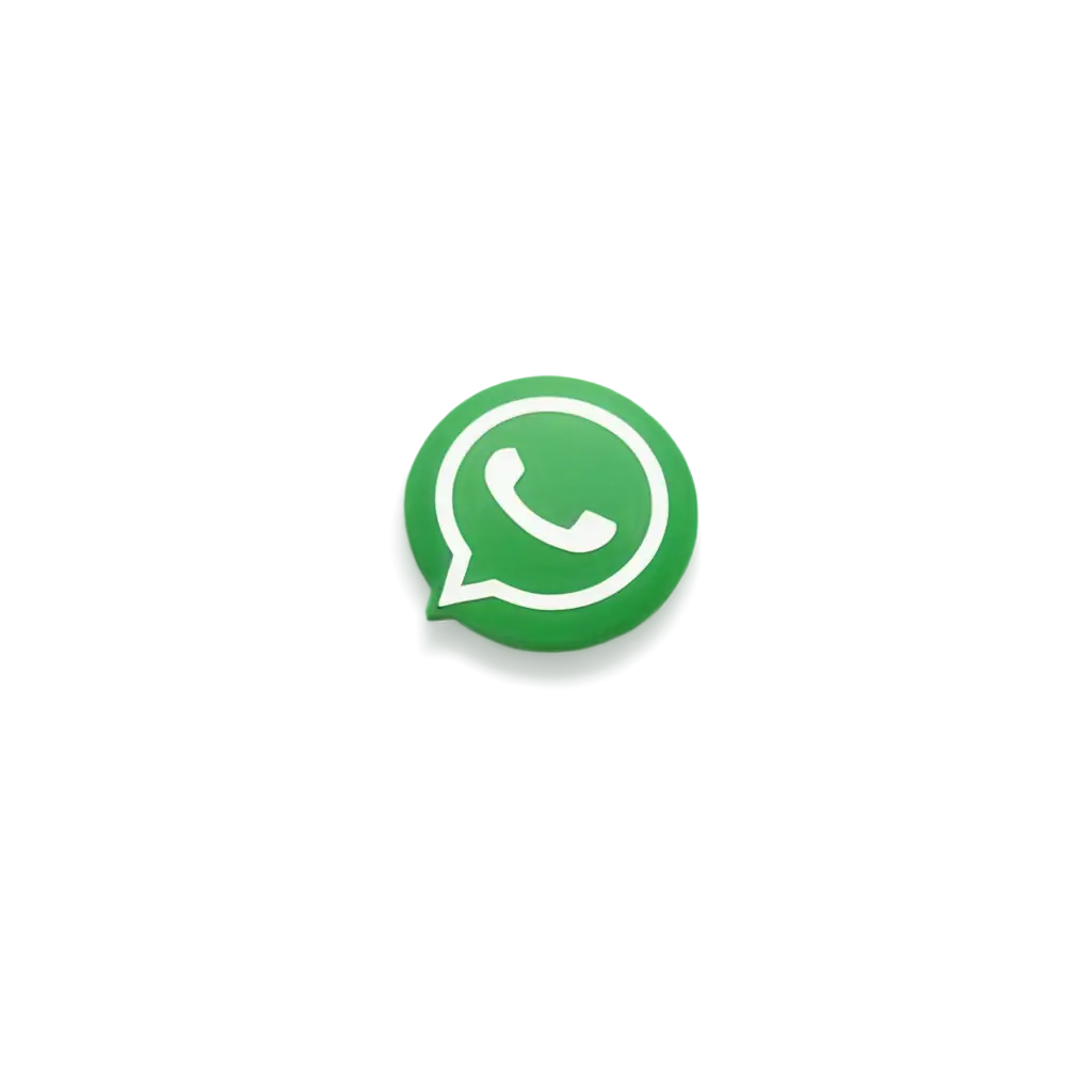 3D-WhatsApp-Logo-PNG-Enhanced-Visual-Impact-and-Clarity