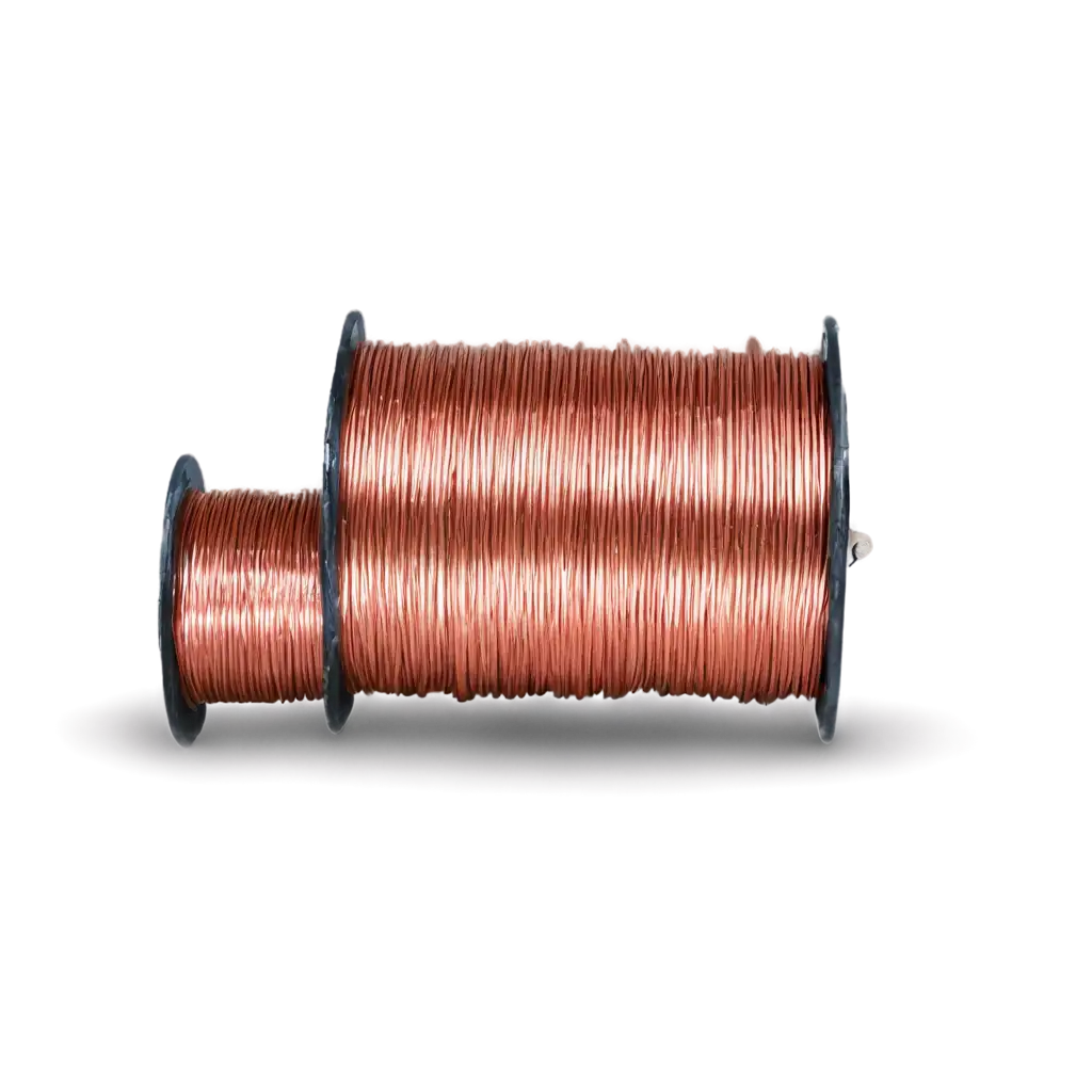 Copper-Winding-Wire-PNG-HighQuality-Image-for-Diverse-Applications