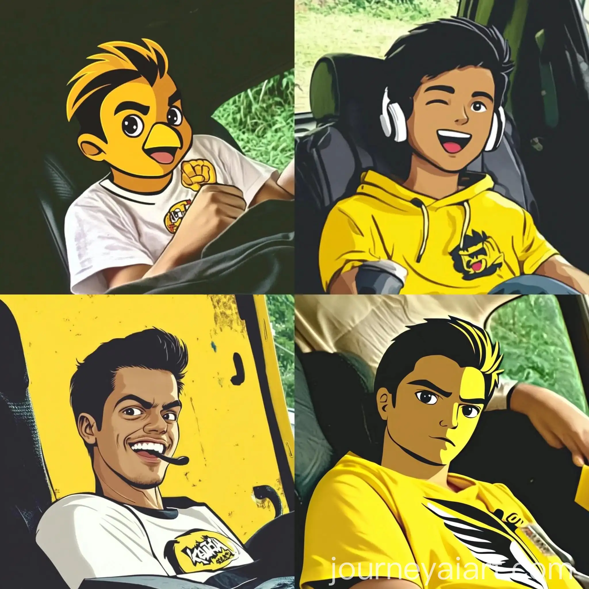 Bright-Yellow-Kahapata-Memes-Logo-Design