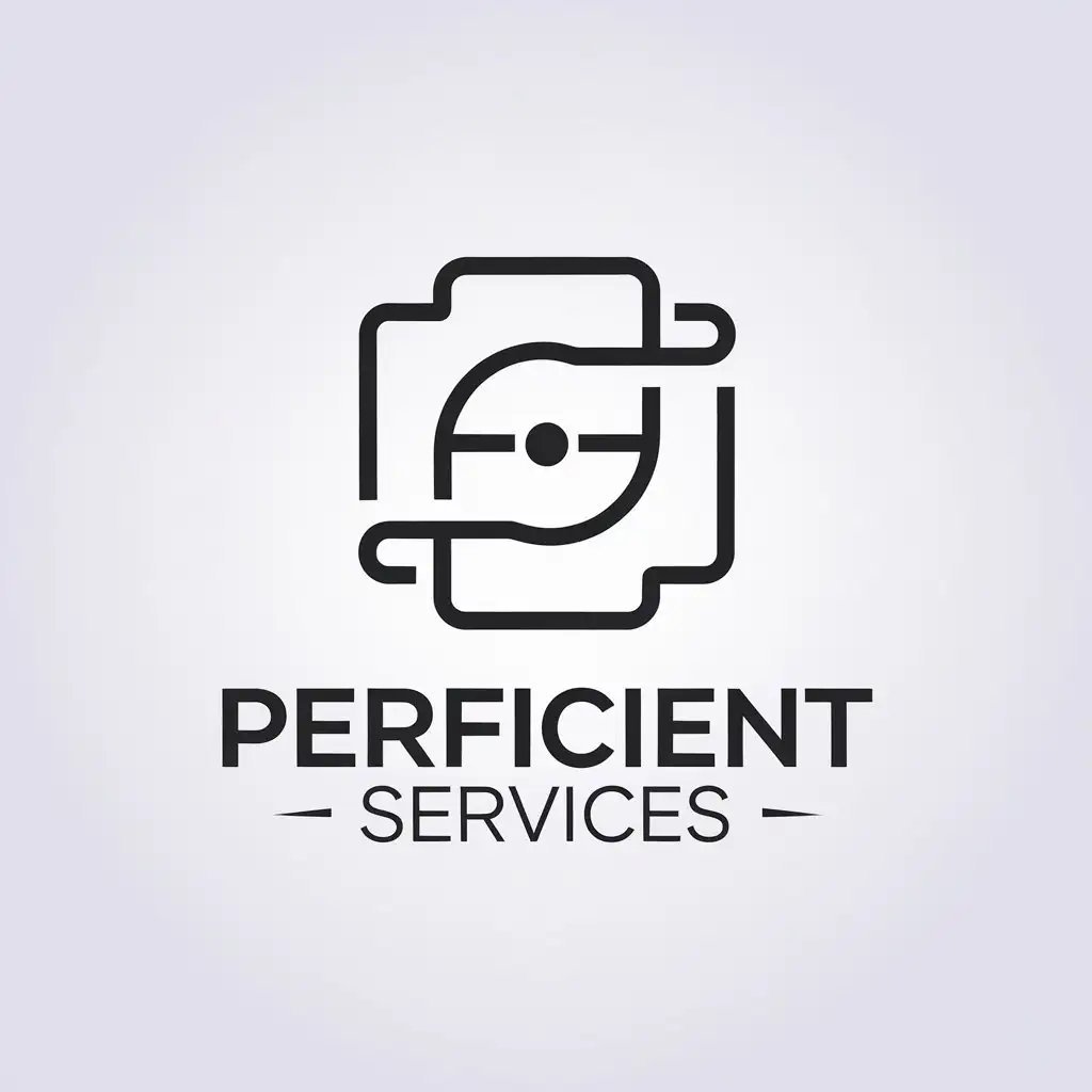 LOGO Design for Perficient Services Minimalistic Money Transfer Management Advisor Theme